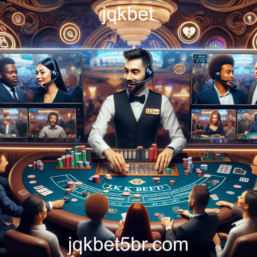 Experiência Imersiva no Cassino Ao Vivo da jqkbet